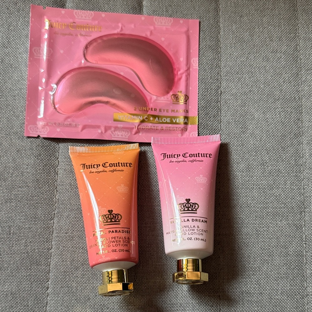 Juicy Couture Paradise & La La Dream Lotion Duo - Pink & Orange